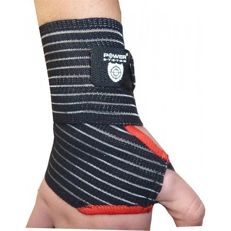 Кистевые бинты Power System Elastic Wrist Support PS-6000 фото товару