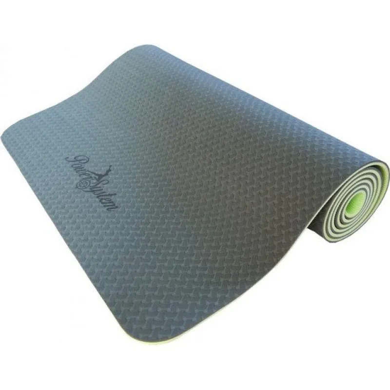 Коврик для йоги и фитнеса Power System Yoga Mat Premium PS-4060 Green фото товару