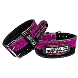 Пояс для пауэрлифтинга Power System PS-3850 Strong Femme Black/Pink XS фото товару