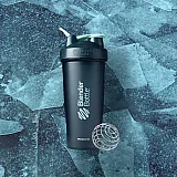 Спортивный шейкер BlenderBottle Classic Loop 820ml Special Edition Glacier Black/Agua (ORIGINAL) фото товару