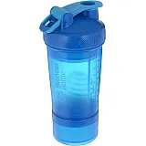 Шейкер спортивный BlenderBottle ProStak 650ml с 2-мя контейнерами Cyan (ORIGINAL) фото товару