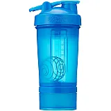 Шейкер спортивный BlenderBottle ProStak 650ml с 2-мя контейнерами Cyan (ORIGINAL) фото товару