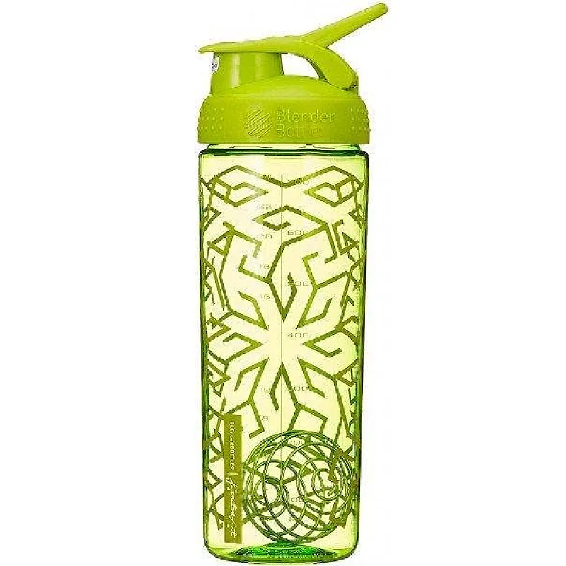 Спортивная бутылка-шейкер BlenderBottle SportMixer Signature Sleek GREEN ZEN GALA 820мл (ORIGINAL) фото товара