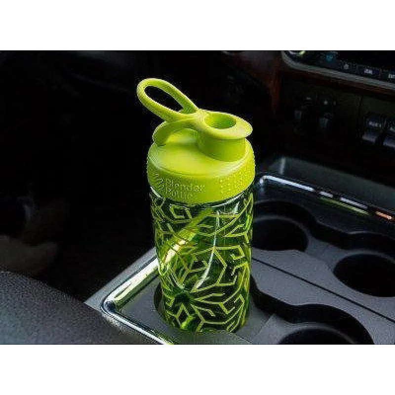 Спортивная бутылка-шейкер BlenderBottle SportMixer Signature Sleek GREEN ZEN GALA 820мл (ORIGINAL) фото товара