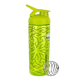 Спортивная бутылка-шейкер BlenderBottle SportMixer Signature Sleek GREEN ZEN GALA 820мл (ORIGINAL)