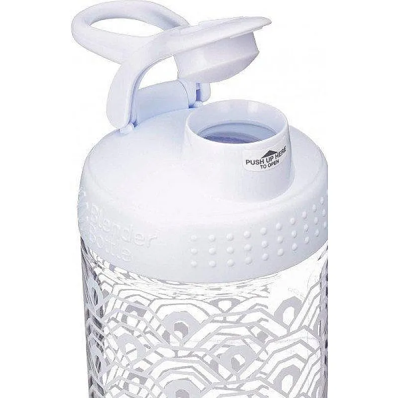 Спортивная бутылка-шейкер BlenderBottle SportMixer Signature Sleek WHITE CLAMSHELL 820мл (ORIGINAL) фото товара