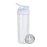 Спортивная бутылка-шейкер BlenderBottle SportMixer Signature Sleek WHITE CLAMSHELL 820мл (ORIGINAL) фото товара
