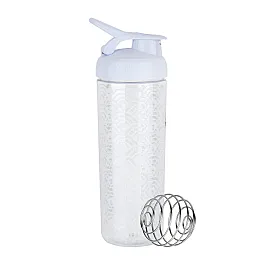 Спортивная бутылка-шейкер BlenderBottle SportMixer Signature Sleek WHITE CLAMSHELL 820мл (ORIGINAL)