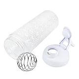Спортивная бутылка-шейкер BlenderBottle SportMixer Signature Sleek WHITE CLAMSHELL 820мл (ORIGINAL) фото товара
