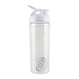 Спортивная бутылка-шейкер BlenderBottle SportMixer Signature Sleek WHITE CLAMSHELL 820мл (ORIGINAL) фото товара