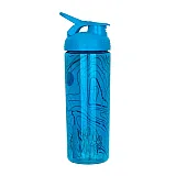 Спортивная бутылка-шейкер BlenderBottle SportMixer Signature Sleek AQUA TOPT FLOW 820мл (ORIGINAL) фото товара