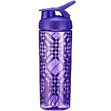Спортивная бутылка-шейкер BlenderBottle SportMixer Signature Sleek PURPLE TRATAN PLAID 820мл (ORIGINAL) фото товара