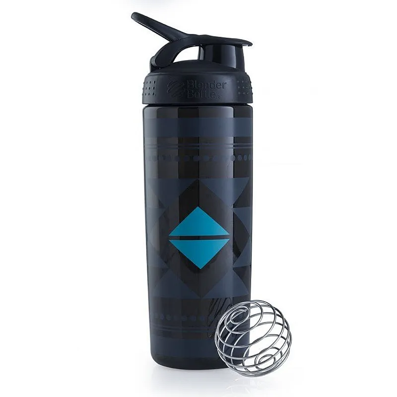 Спортивная бутылка-шейкер BlenderBottle SportMixer Signature Sleek BLACK DIAMOND NATIVE 820мл (ORIGINAL) фото товара
