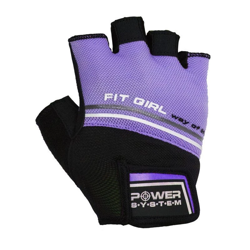 Перчатки для фитнеса и тяжелой атлетики Power System Fit Girl Evo PS-2920 Purple M фото товару