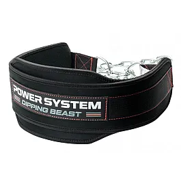 Пояс для отягощений Power System Dipping Beast PS-3860 Black/Red