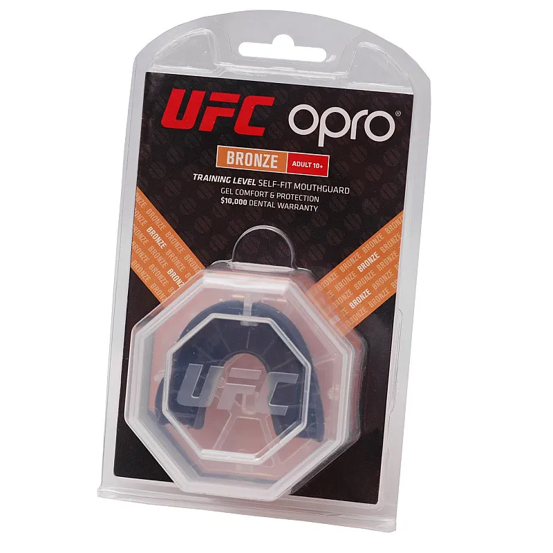Капа OPRO Bronze UFC Hologram Black фото товару