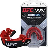 Капа OPRO Junior Silver UFC Hologram Black/Red фото товару