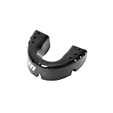 Капа OPRO Gold Braces UFC Hologram Black Metal/Silver фото товару