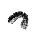 Капа OPRO Gold Braces UFC Hologram Black Metal/Silver фото товару