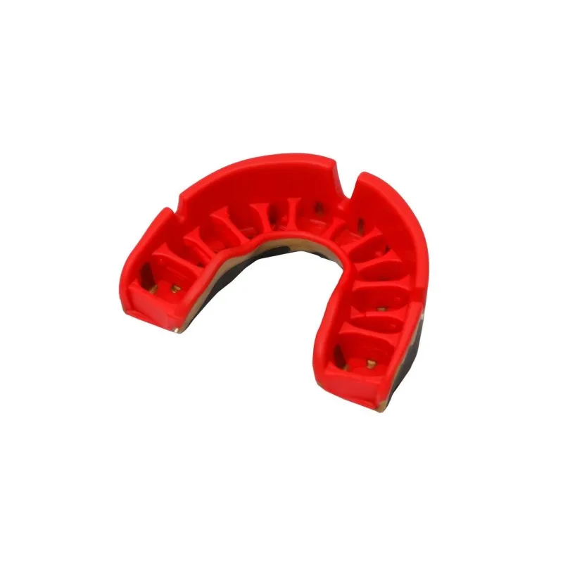 Капа OPRO Platinum UFC Hologram Fangz-Black Metal/Red фото товара