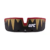 Капа OPRO Platinum UFC Hologram Fangz-Black Metal/Red фото товару