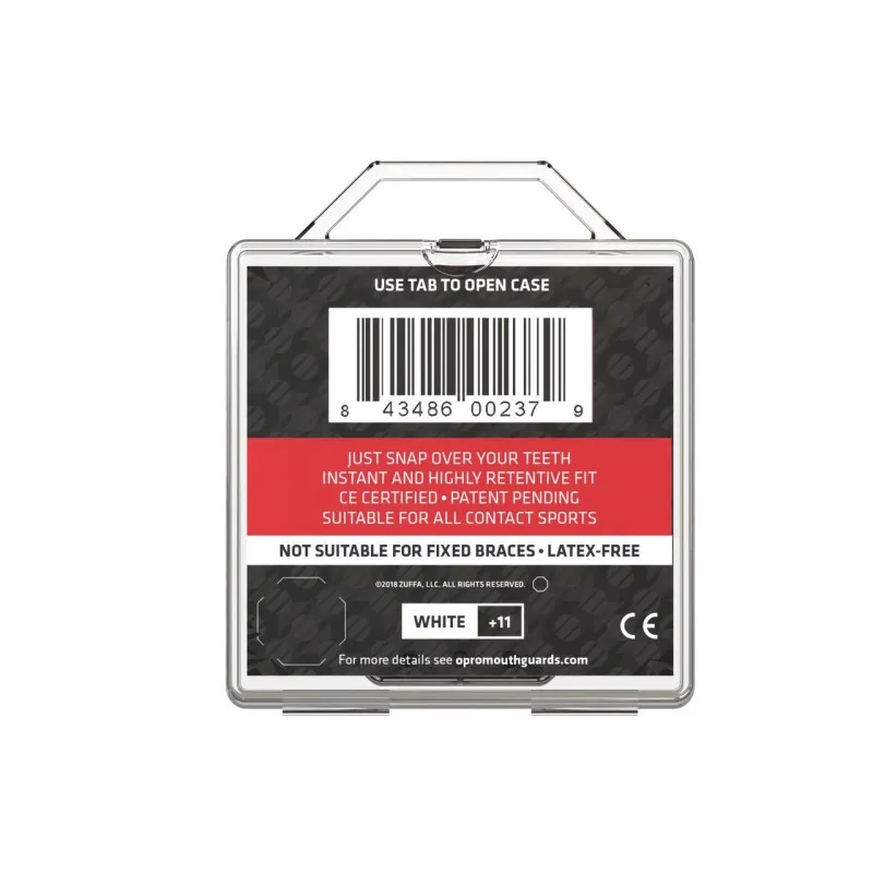 Капа OPRO Snap-Fit UFC Hologram White фото товару