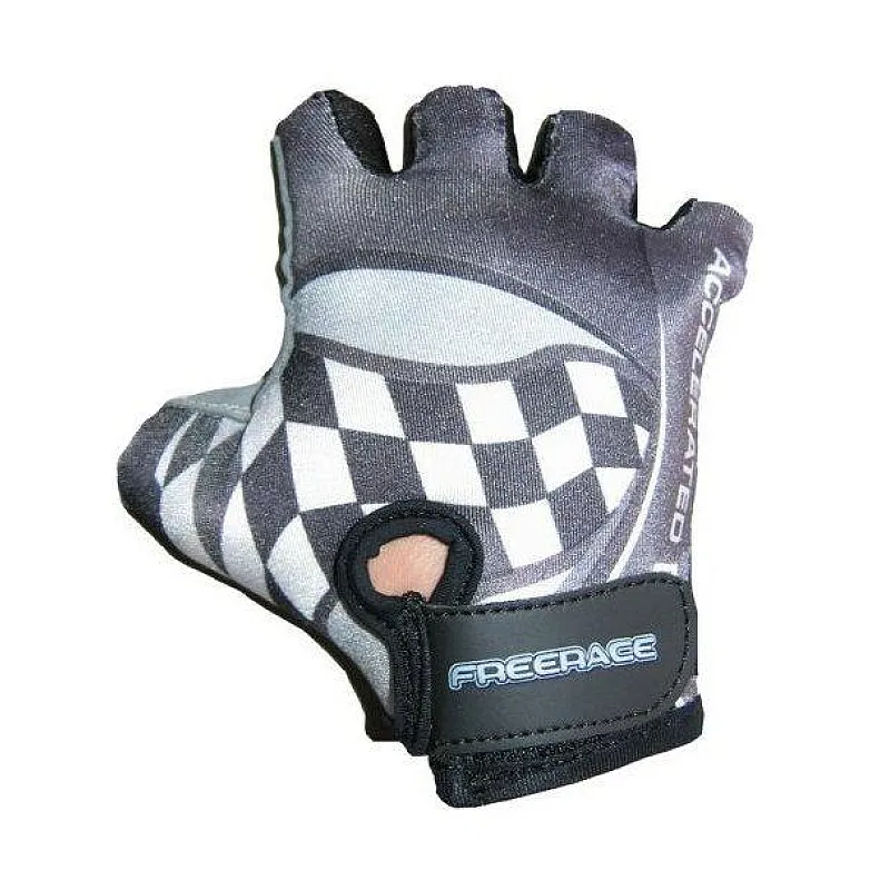 Велоперчатки детские Freerace FC-1000 (размер 4) Black фото товару