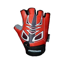 Велоперчатки детские Freerace Mike FC-1005 (размер 4) Red