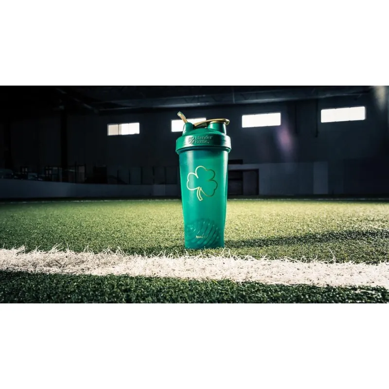 Спортивный шейкер BlenderBottle Classic Loop 820ml Special Edition  Gold Green (ORIGINAL) фото товару