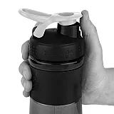 Спортивная бутылка-шейкер BlenderBottle SportMixer 820ml Black/White (ORIGINAL) фото товару