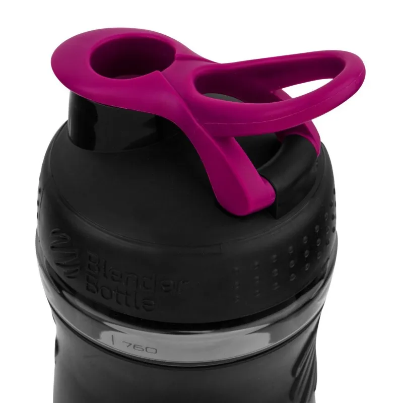 Спортивная бутылка-шейкер BlenderBottle SportMixer 820ml Black/Pink (ORIGINAL) фото товара
