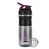 Спортивная бутылка-шейкер BlenderBottle SportMixer 820ml Black/Plum (ORIGINAL) фото товару