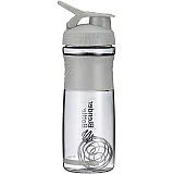 Спортивная бутылка-шейкер BlenderBottle SportMixer 820ml Grey (ORIGINAL) фото товара