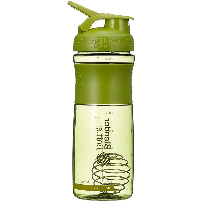 Спортивная бутылка-шейкер BlenderBottle SportMixer 820ml Moss Green (ORIGINAL) фото товару
