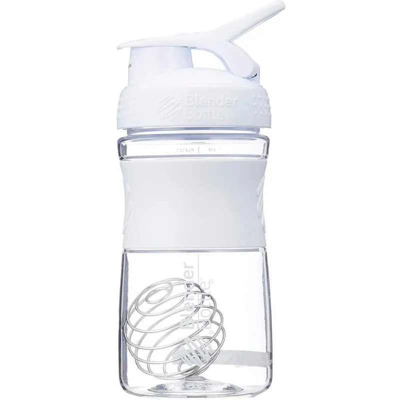 Спортивная бутылка-шейкер BlenderBottle SportMixer 590ml White (ORIGINAL) фото товару