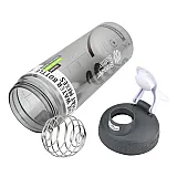 Спортивная бутылка-шейкер BlenderBottle SportMixer Sleek Promo 820ml Grey (ORIGINAL) фото товара
