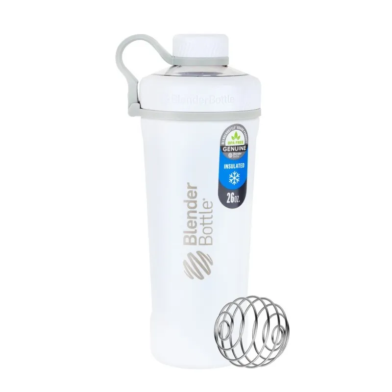 Спортивная бутылка-шейкер BlenderBottle  Radian THERMO EDELSTAHL 26OZ / 770ML White (ORIGINAL) фото товара