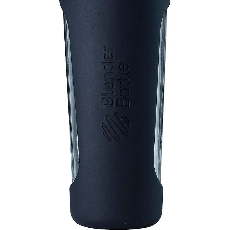 Спортивная бутылка-шейкер BlenderBottle Radian Glass Black (СКЛО) 820мл (ORIGINAL) фото товару