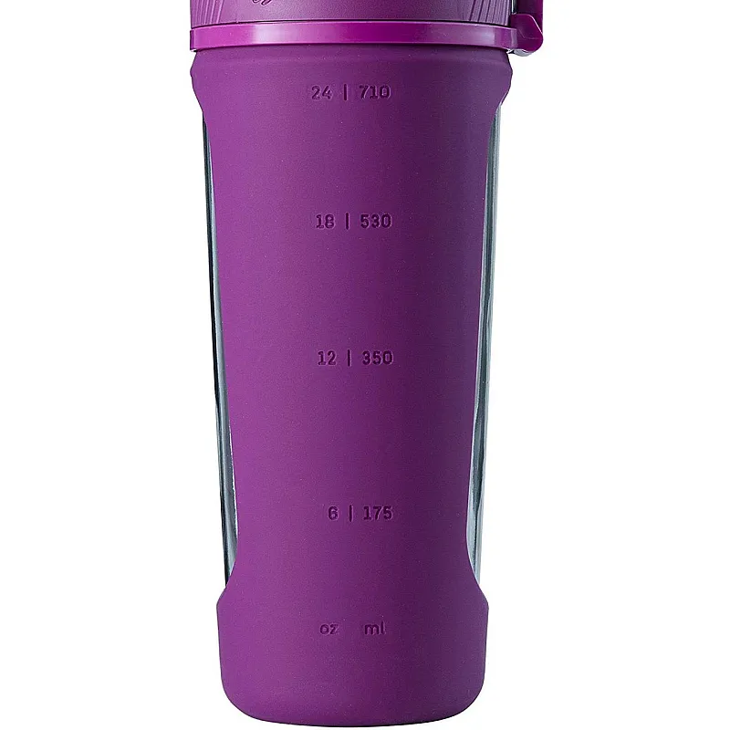 Спортивная бутылка-шейкер BlenderBottle Radian Glass Purple (скло )820мл (ORIGINAL) фото товару