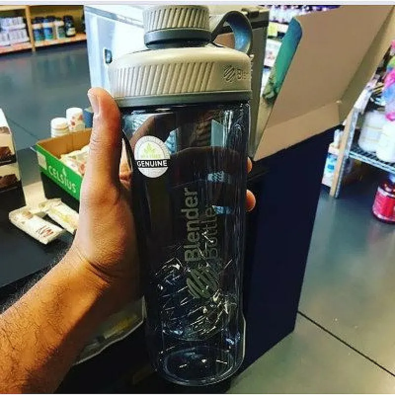 Спортивная бутылка-шейкер BlenderBottle Radian Tritan 940ml Grey (ORIGINAL) фото товара