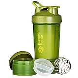 Шейкер спортивный BlenderBottle ProStak 650ml с 2-мя контейнерами Moss Green (ORIGINAL) фото товару