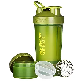 Шейкер спортивный BlenderBottle ProStak 650ml с 2-мя контейнерами Moss Green (ORIGINAL)