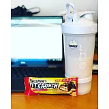 Шейкер спортивный BlenderBottle ProStak 650ml с 2-мя контейнерами White (ORIGINAL) фото товару