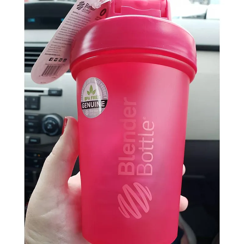 Шейкер спортивный BlenderBottle Classic 590ml Pink Fl фото товара