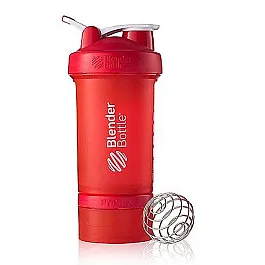 Шейкер спортивный BlenderBottle ProStak с шариком 650 мл красный