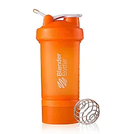 Шейкер спортивный BlenderBottle ProStak с шариком 650 мл оранжевый
