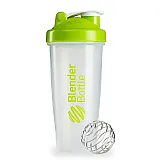 Шейкер спортивный BlenderBottle Classic 28oz/820ml прозрачный/зеленый (ORIGINAL) фото товара