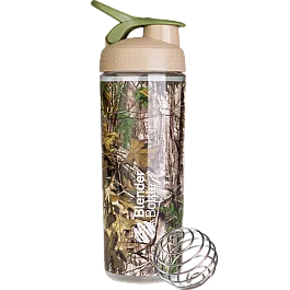 Спортивная бутылка-шейкер BlenderBottle SportMixer Sleek 28oz/820ml Real Tree