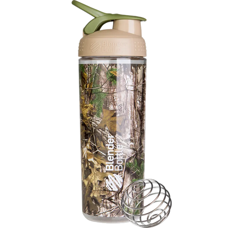 Спортивная бутылка-шейкер BlenderBottle SportMixer Sleek 28oz/820ml Real Tree фото товара