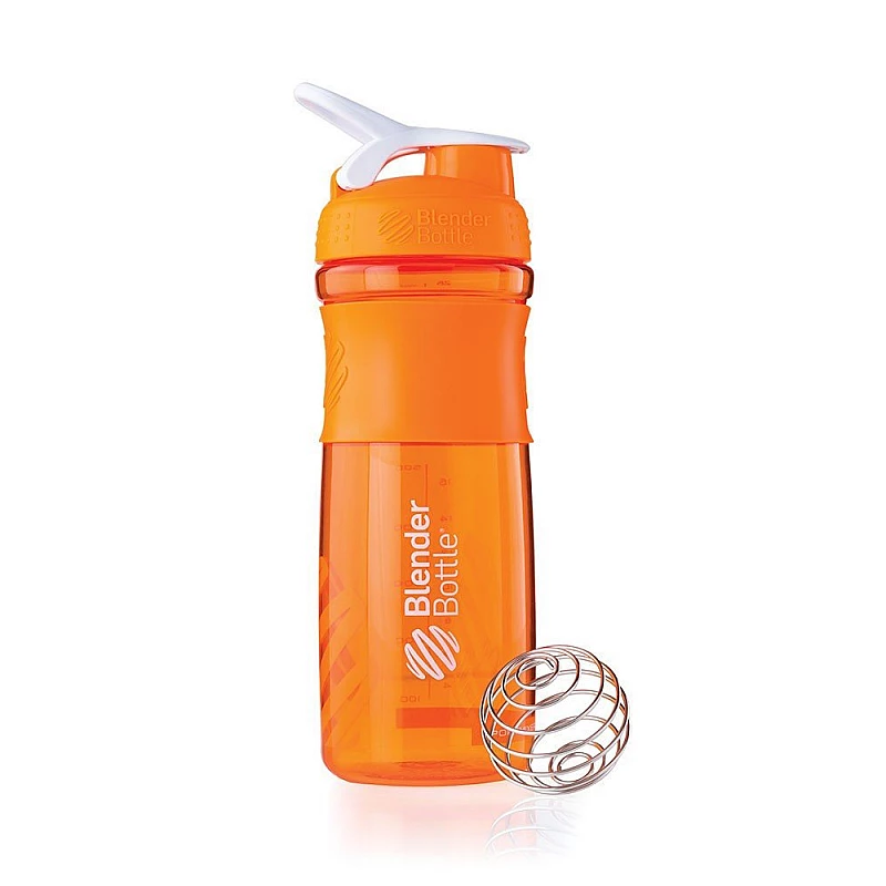 Спортивная бутылка-шейкер BlenderBottle SportMixer 28oz/820ml оранжевый (ORIGINAL) фото товару